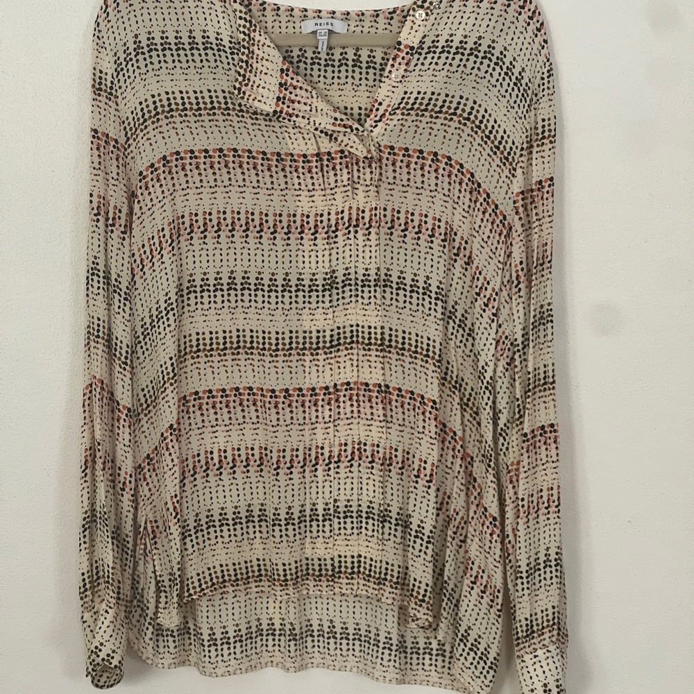 Reiss Long Sleeve Blouse